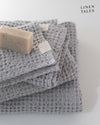 Vaflový ručník "HONEYCOMB WAFFLE" - barva LIGHT GREY