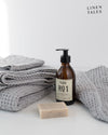 Vaflový ručník "HONEYCOMB WAFFLE" - barva LIGHT GREY