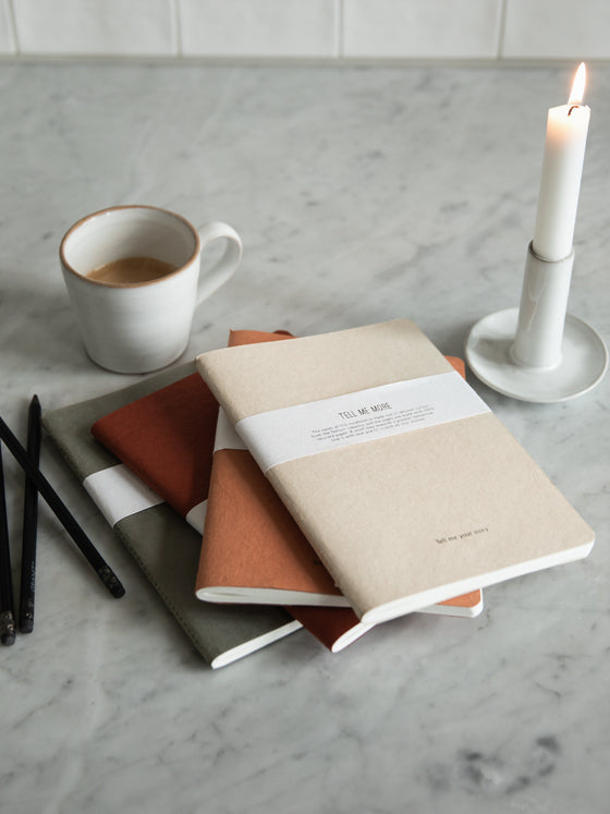 Zápisník z recyklovaného papíru (A5)